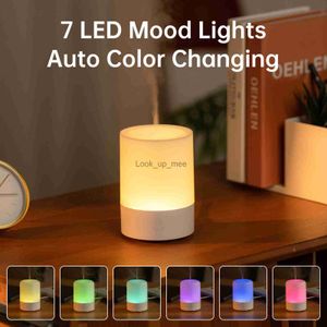 Humidifiers 120ml Aroma Essential Oil Diffuser USB Aromatherapy Air Humidifier Cool Mist Maker for Home Office with Colorful Night Light YQ230926