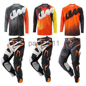 Andra Apparel High-Qualittop MX Motocross and Pants Racing Gear Set Mountain Bike Suit Motorcykel Ridning Kombination Topp 40 Storlek X0926