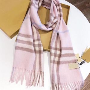 2022 Sciarpa di cashmere Sciarpe di design inverno Uomo Donna qualità morbida e spessa Sciarpe con scialle Sciarpa di moda 4 stagioni foulard di lusso bufan2620