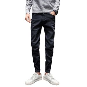 Herr jeans män klassiska jeans män jean homme pantalones hombre mjuka svarta byxor maskulino denim overaller mens byxor 230926