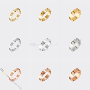 Love Screw Ring Designer Ring smyckesdesigner för kvinnor titanstålringar guldpläterade aldrig bleknar icke-allergiska, guld/silver/rosguld, butik/21890787