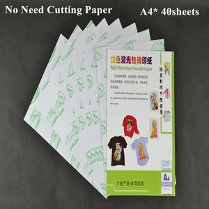 Блокноты A440pcs Нет необходимости резать бумагу с помощью лазерных принтеров Теплопередающая печать для одежды Светлый цвет 83117 дюймовTL150M 230926