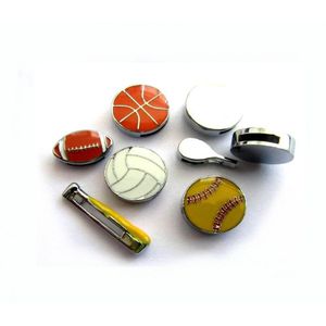 Charms 100pc/parti 8mm baseballfotboll Fotbollssport Slide Charm Diy smycken Fynd som passar för armband läderarmband som gåva droppe dhuve