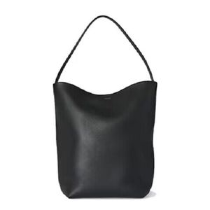 2023 сумка-тоут the / row ведро большой емкости на одно плечо портативная сумка из натуральной кожи универсальная дизайнерская сумка the row sj