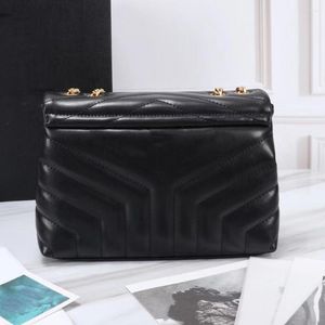 Evening Bags Trendy Double Chain Handbag Fashion Flap Shoulder Bag Classic Cross-body High-end Mobile Wallet Leather For Women