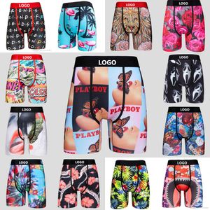 Sexy Quick Dry Mens Shorts Pants With Bags Men Boxers Briefs Cotton Breathable Underpants Branded Male