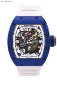 Richardmill Watches Automatic Mechanical Watches Mills Sports armbandsur RM030 Blue Ceramic Paris Limited Edition Herr Fashion Leisure Business Sports Ma HBTL