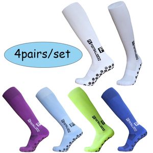 Sports Socks Long FS Football Nonslip Silicone Sole Compression and Breathable Professional 230925