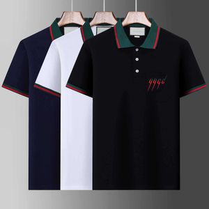 Polo Designer Mens Stylist koszulki Polo Włochy Ubrania polo Polos Print Druku