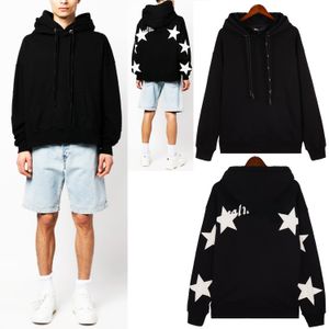 Trendy Brand Mens Designer Hoodies Pullovers Palms Hoodie Angels Star Print Black Sweatshirts Cotton Unisex Tech Fleece Oversized S-XL