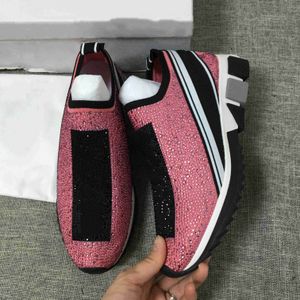 2023 Men Diamond shoes Sneakers Red Pink Shoes For Women Order one size larger