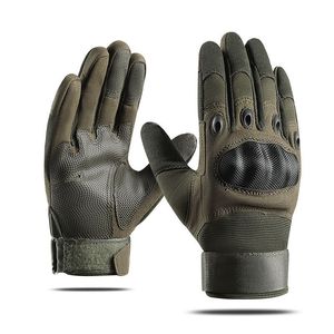 Five Fingers Gloves Winter Sports with Palm Wear Resistant Pads Cutproof Carbon Fiber Hand Guards Combat Training Tactical Military 230925