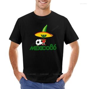 Topy z czołgami męskimi Meksyk 86 Pique nadruk T-shirt chłopcy T koszule 11-Koszulka Man Hippie Ubrania męskie męskie i wysokie