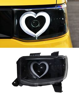 Faróis de estilo de carro para MINI EV DRL Luz diurna LED Farol de alto feixe Luzes de neblina Angel Eyes Auto