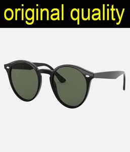 Top Quality 2180 Clássico Rodada Óculos de Sol Mulheres Homens Acetato Quadro Óculos de Sol Mulheres para Moda Feminina Óculos de Sol Lunette De Sole2973138