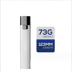 G3 parlama ile siyah taşınabilir mini ipx6 güç bankası, iPhone cep telefonları için flaş ışığı usb şarjı olarak LED ışık çalışması