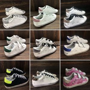 Golden Gänseee Italien Deluxe Baby Jungen Mädchen Sneaker Super Ball Star Schuhe PAINE Klassisches weißes Leder machen alte schmutzige Designer Kinder Kinder Superstar T.