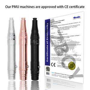 Kits de armas de tatuagem Mesin Rias Permanen Nirkabel KZBOY Pena Tato Alis PMU Digital para Jarum Kartrid Bibir Eyeliner Microblading 230925