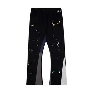 Hot Sale Mens Jeans Black Pants Moda Classics Galleries Departamentos Sweat Sparkled Print Print Men's Casal Feminino Versátil Casual Casual Qualidade