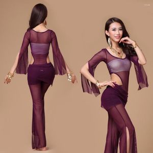Sahne Giyim 2023 Est Göbek Dans Kabile Kostümleri Yüksek Kaliteli BellyDancing Mısır Kadın Dansçıları İçin Kıyafet 7 Renk