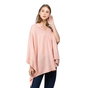 Scarves Women Spring Poncho Shawl Lady Autumn Knitted Wrap Solid Color Pullover Sweater Loose Fall Cloak Winter Scarf Wholesale in 230922
