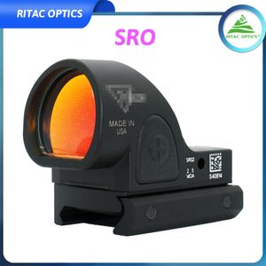 SRO Red Dot Sight Tactical Pistol Reflection Mini Pistol Compound Sight Red Dot Reflection 3D Embossed logo