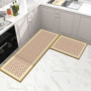 Carpets Waterproof Kitchen Rug Anti-slip PVC Kitchen Floor Mat Doormat for Bedroom Kitchen Carpet Area Rugs Entrance Doormat Room Decor 230926