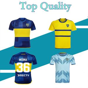 2023 2024 BOCA JUNIORS SOCCER JERSEY 23 23 24 TEVEZ MARADONA MOURA ABILA REYNOSO DE ROSSI JRS Sports fotbollströja S-XXL