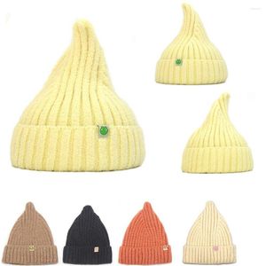 Berets inverno malha gorro grosso grosso boné macio desleixado chapéu quente para tempo frio desleixado chapéus de cabo de grandes dimensões