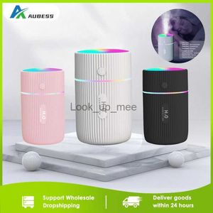 Luftbefeuchter Dropshipme 2023 Ätherische Öle für Luftbefeuchter USB-Diffusor Mehrfarbiger Lichtluft-Geruchsverteiler für Home Car Mist Maker Hot YQ230926