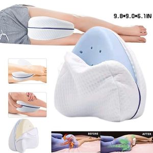 Cushion/Decorative Pillow Back Hip Body Joint Pain Relief Thigh Leg Pad Cushion Home Memory Foam Memory Cotton Leg Pillow Sleeping Orthopedic Sciatica 1PC 230926