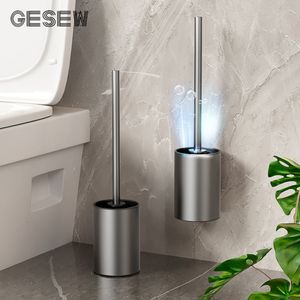 Suportes de escovas de banheiro GESEW escova de banheiro inoxidável para escova de limpeza de banheiro para banheiro limpo pendurado na parede ferramentas de limpeza de banheiro acessórios 230926