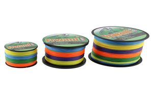 Linha de pesca trançada forte, 9 fios, 500m, japonês, verde, cinza, amarelo, multifilamento, 15lb310lb, potência pe, pesca 6523702