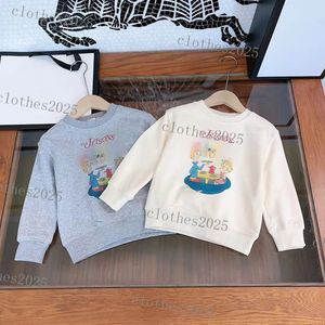 designer Autumn winter new western style Clothing Sets European American hoodie fashion big boys girls fleece trousers long-sleeved suit Kids Clothing 2023 luxury