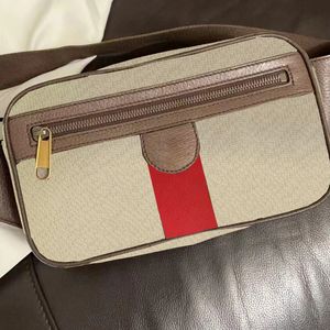 Luksusowe crossbody fanny paczka designerka damska męskie luksusowe portfele vintage torba na zakupy wielofunkcyjne torby talii