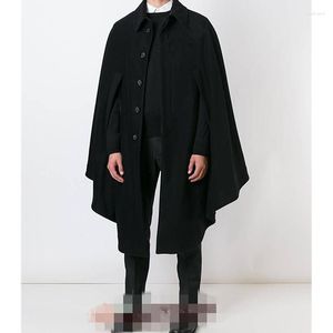 Casaco De Lã Masculino De Outono E M-4XL De Inverno