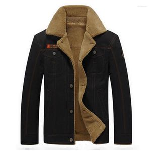 Men's Wool Safari Men Jackets Thick Warm Winter Plus Size 5XL Woolen Blends Coat Outerwear Male