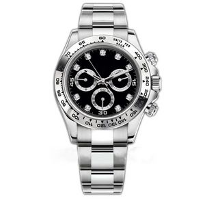 Dayton-Uhr für Herren, Sportuhr, klassische Armbanduhr, wasserdicht, Faltschließe, 41 mm, Edelstahlarmband, mechanisch, automatisch, modische Uhr, Montre de Luxe
