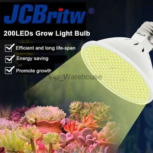 Grow Lights LED Grow Light Bulb 200led E27 Plant Light Bulb Bianco 3000K Spettro completo per piante da interno Serra Cultivo Hydroponic YQ230926