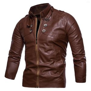 Männer Pelz 2023 Herbst/winter Hohe Qualität Mode Mantel Leder Motorrad Stil Business Casual T120