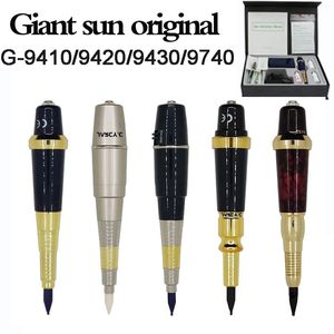 Машинка для татуировки Giant Sun, Тайвань, оригинальный комплект G 9420 G 9410, пистолет для перманентного макияжа, подводка для бровей, губ, глаз G8650 230926