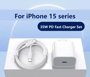 for iPhone 15 pro max Fast Charger with 1m Cable 75% charge in 30 Mins USB C to USB C PD chip for all IOS equipment