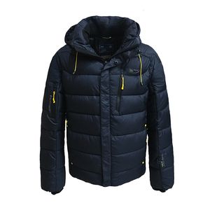 Herrarna ner parkas vinterjacka män avslappnad tjock varm kappa mäns vinter bomull parka storlek m-3xl män mode enkla kappjackor utkläder 230926