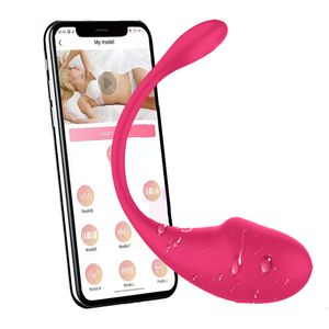 Wibratory Kontroluj Vibrat dla kobiet stymulacja łechtaczka g plam bezprzewodowe wibrujące kulki pochwowe jajka wibratorowe Dildo Sex Toy JGIU 230925