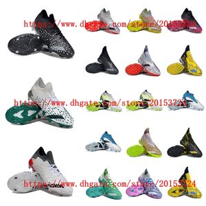 Nya ankomster toppkvalitet Mens Soccer Freakes .1 FG TF Fotboll Cleats Scarpe da Calcio Firm Ground Boots Tacos de Futbol