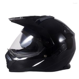 Мотоциклетные шлемы, одобренные ECE Dot, анфас, гоночный двойной шлем для мотокросса, внедорожный шлем Casco De Moto Capacete