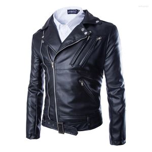 Men's Fur 2023 Autumn And Winter High Quality Fashion Coat Leather Motorcycle Style Male Business Casual For Warm Overcoat T117