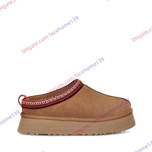 Stövlar wgg kvinnor tasman tazz sandaler ugly päls glider klassisk wgg plattform ankel stövlar tasman slip-on les petites mocka ull blandning komfort vinter utomhus snö stövlar