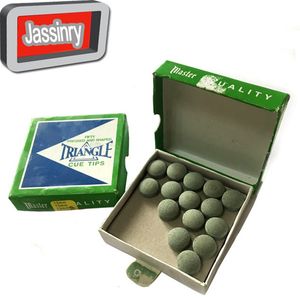 Bilardo Aksesuarları 50 PCS Çok Çin Üçgen 12mm1m14mm Bilardo Havuz İpuçları Mi Pigskin Deri Çubuk Tip Aksesuarları 230925