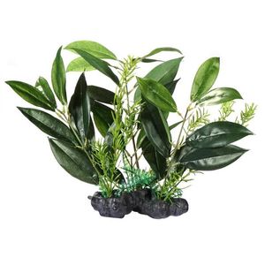 Dekorativa blommor kransar popetpop artificiellt bladgräs Vacker akvariumdekor för hembutik fisk tank295v